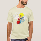 Willkommen bei Cal Men Bio dunkles T-Shirt (Vorderseite)