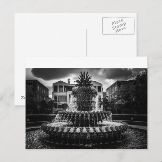 Willkommen bei Charleston SC Postkarte (Vorne/Hinten)