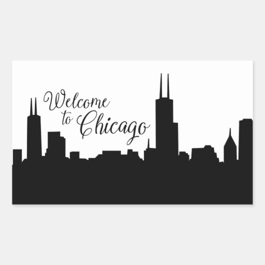 Willkommen bei Chicago Sticker large (Vorderseite)