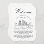 Willkommen bei Cleveland | Hotelgäste Details Einl Einladung (Vorne/Hinten)