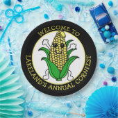 Willkommen bei Cornfest Personalisiert Pappteller (Party)