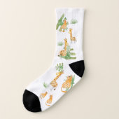 Willkommen bei den Jungle Tieren Socken (Links - Außen)