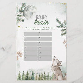 Willkommen bei den Pack Forest Wolf Baby Brain Gam