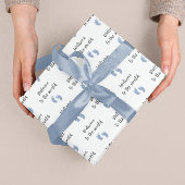 Willkommen bei den weltweiten Baby Packpapier Blät Geschenkpapier Set