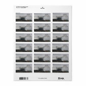 Willkommen bei den Wyoming Address Labels Adressaufkleber (Vorne)