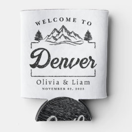 Willkommen bei Denver Colorado Wedding Minimalisti Dosenkühler