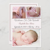 Willkommen bei der Ankündigung der Welt (Vorne/Hinten)