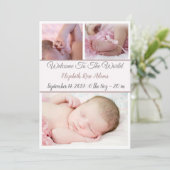 Willkommen bei der Ankündigung der Welt (Stehend Vorderseite)