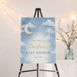 Willkommen bei der Babyparty - Über den Mond für B