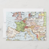 Willkommen bei der Blauen Babydusche der Weltflora Einladung (Rückseite)