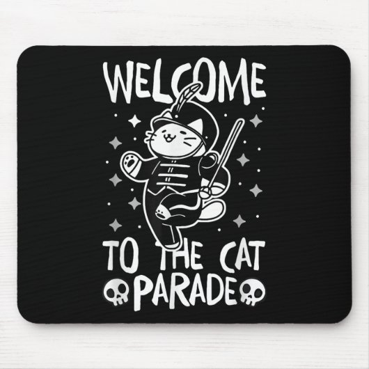 Willkommen bei der Cat-Parade Mousepad (Vorne)