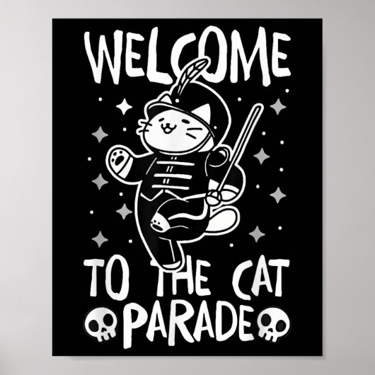 Willkommen bei der Cat-Parade Poster (Vorne)