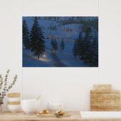 Willkommen bei der Cwm Print Poster (Küche)