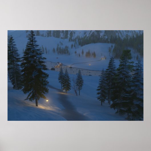 Willkommen bei der Cwm Print Poster (Vorne)