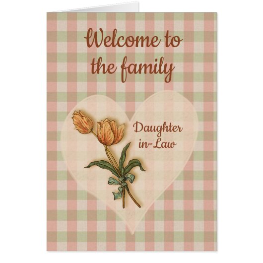 Willkommen bei der Familie, Tulips Country Gingham (Vorne)