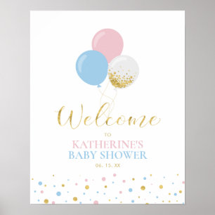 Willkommen bei der Geschlechtsenthüllung-Baby-Part Poster