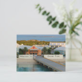 Willkommen bei der Grand Turk Postcard Postkarte (Stehend Vorderseite)