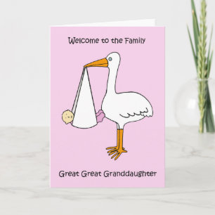Willkommen bei der großen Enkeltochter der Familie Karte