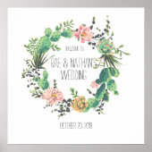 Willkommen bei der Hochzeit Poster (Vorne)