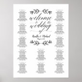 Willkommen bei der Hochzeit - Sitzplan N.2 Poster (Vorne)