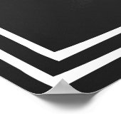 Willkommen bei der Hochzeit von Plakatschild-Tafel Poster (Ecke)