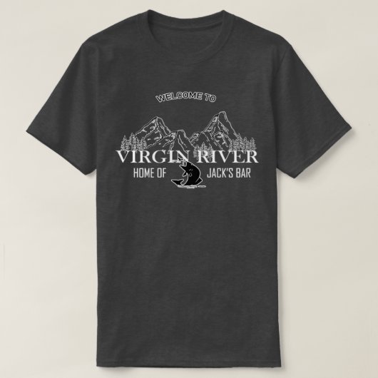 Willkommen bei der Jungfrau River Zuhause von Jack T-Shirt (Design vorne)