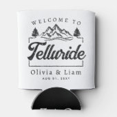 Willkommen bei der Minimalistischen Hochzeit von T Dosenkühler (Rückseite)