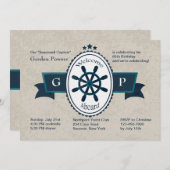 Willkommen bei der Nautic Einladung (Vorne/Hinten)