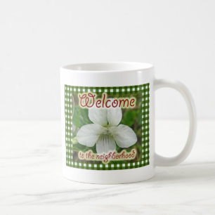 Willkommen bei der Neighborhood White Violet Kaffeetasse