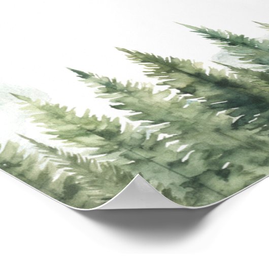 Willkommen bei der Pack Forest Wolf Card und Gesch Poster (Ecke)