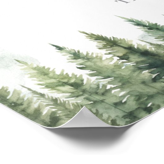 Willkommen bei der Pack Forest Wolf Schnuller Hunt Poster (Ecke)