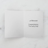 Willkommen bei der Pension Lucky Dog Karte (Innenseite)