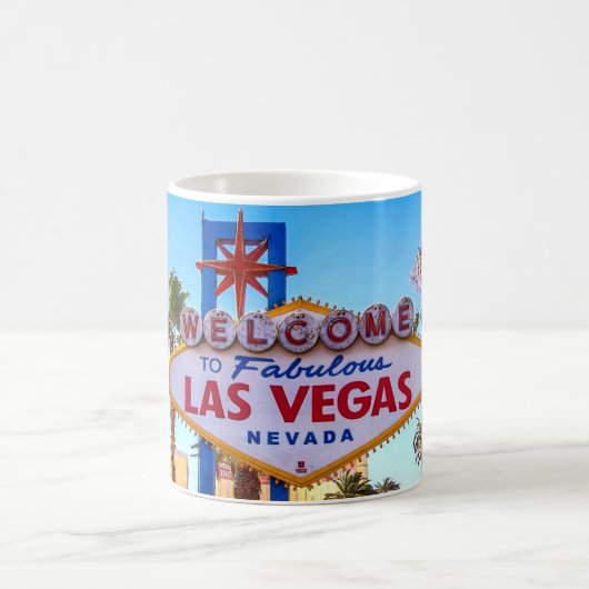 Willkommen bei der Signatur-Tasse von Las Vegas Kaffeetasse (Mittel)