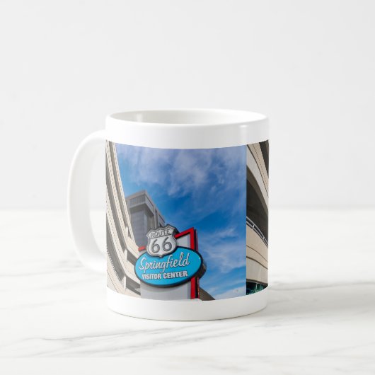Willkommen bei der Springfield MO Kaffee Tasse (Vorderseite Links)