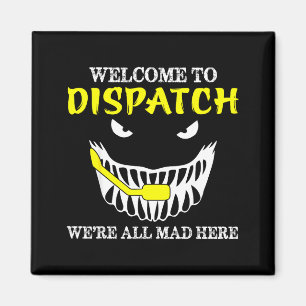 Willkommen bei Dispatch Funny 911 Dispatch Hallowe Magnet