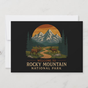 Willkommen bei Embroidery Rocky Mountain National  Einladung