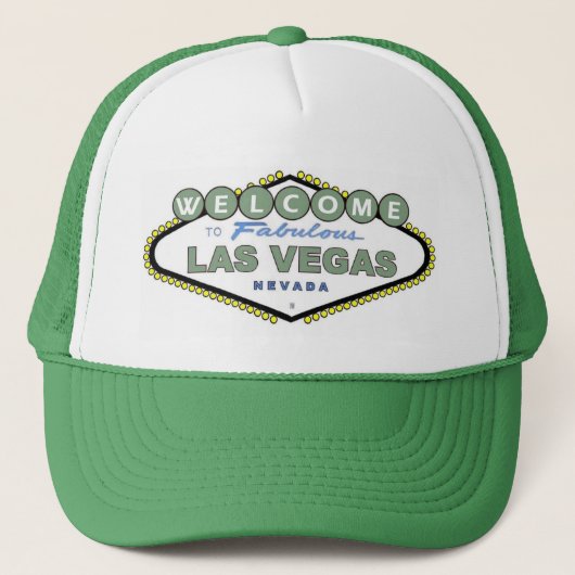 Willkommen bei Fabulous Las Vegas Cap Truckerkappe (Vorderseite)