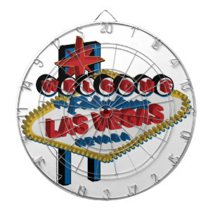 Willkommen bei Fabulous Las Vegas Dartscheibe