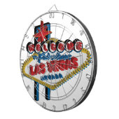 Willkommen bei Fabulous Las Vegas Dartscheibe (Vorderseite rechts)