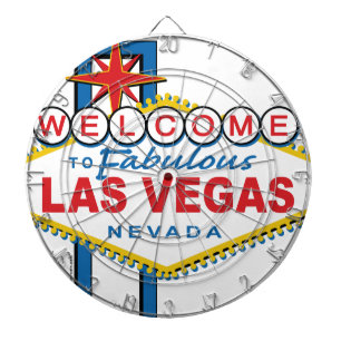 Willkommen bei Fabulous Las Vegas Dartscheibe