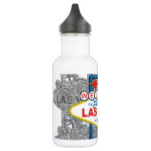 Willkommen bei Fabulous Las Vegas Edelstahlflasche (Links)