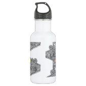 Willkommen bei Fabulous Las Vegas Edelstahlflasche (Rückseite)