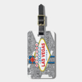 Willkommen bei Fabulous Las Vegas Gepäckanhänger (Vorderseite vertikal)