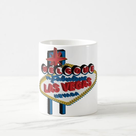 Willkommen bei Fabulous Las Vegas Kaffeetasse (Mittel)