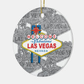 Willkommen bei Fabulous Las Vegas Keramik Ornament (Links)