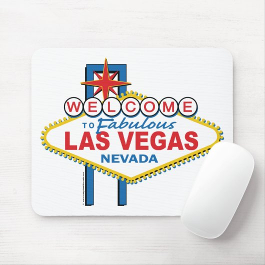 Willkommen bei Fabulous Las Vegas Mousepad (Mit Mouse)