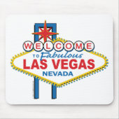 Willkommen bei Fabulous Las Vegas Mousepad (Vorne)