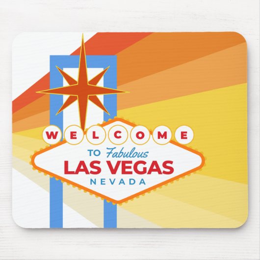 Willkommen bei Fabulous Las Vegas Mousepad (Vorne)