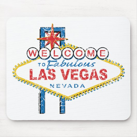 Willkommen bei Fabulous Las Vegas Mousepad (Vorne)