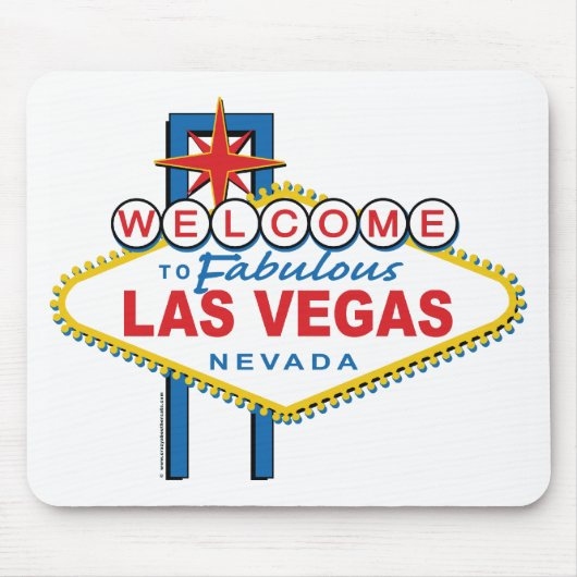 Willkommen bei Fabulous Las Vegas Mousepad (Vorne)